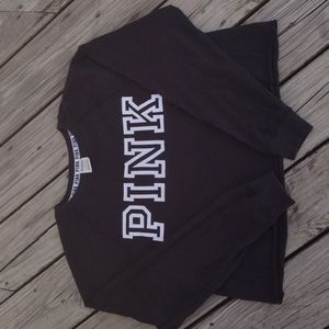 PINK crew neck top. Size Small